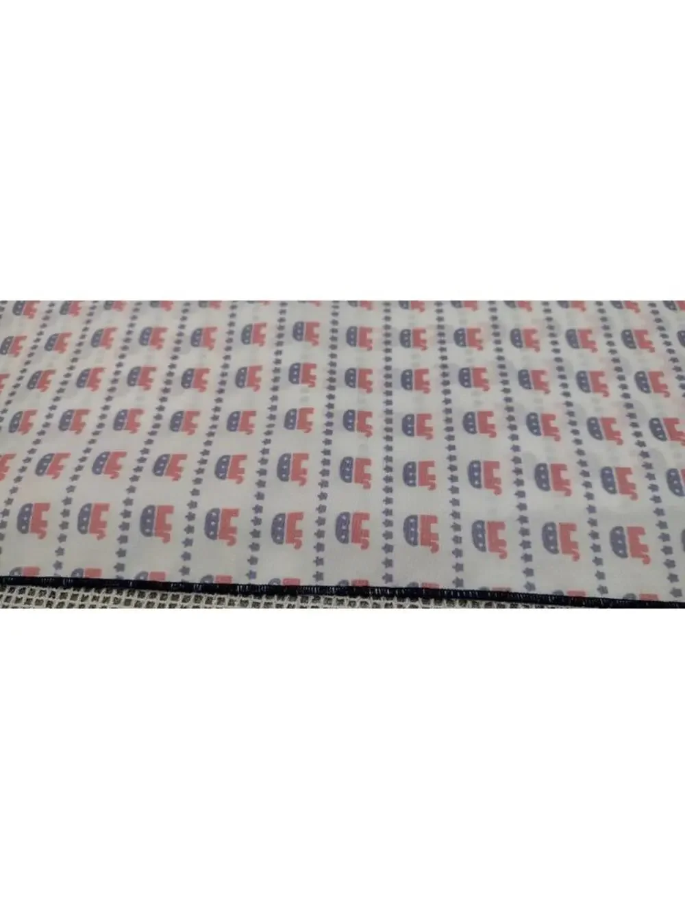 USA Vintage 1976 1776 Usa Wide Large Scarf Elephant GOP REPUBLICAN Authentic 70s